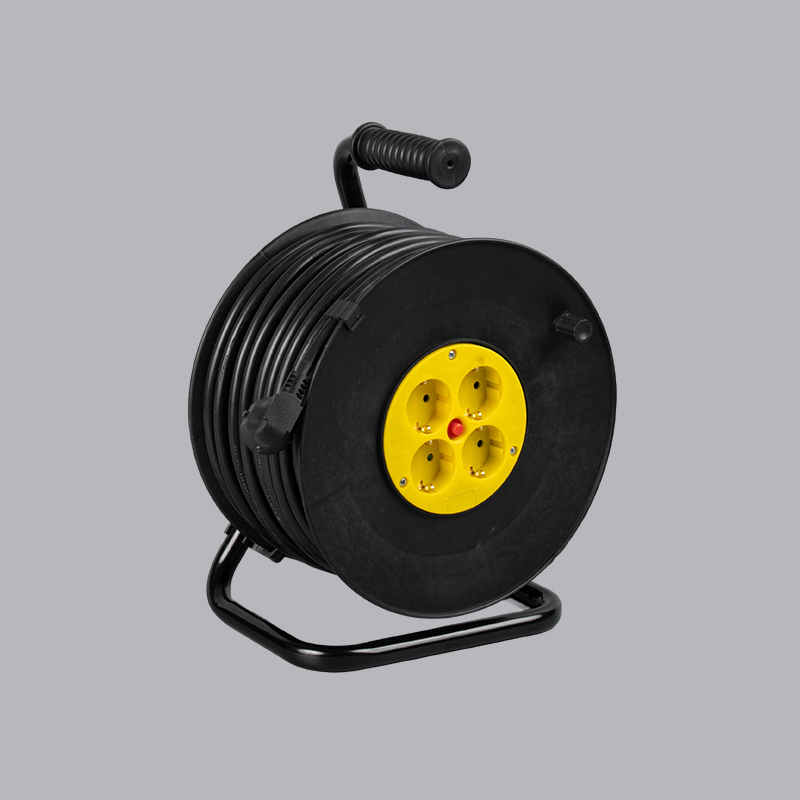 قاب آهنی G4R-2.5P نوع آلمانی 3G2.5mm² قرقره کابل 30 متری
