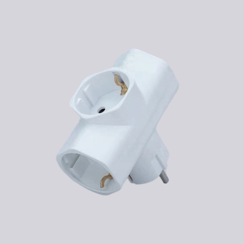 آداپتور سه شاخه گرد مدل G01-03 آلمانی
